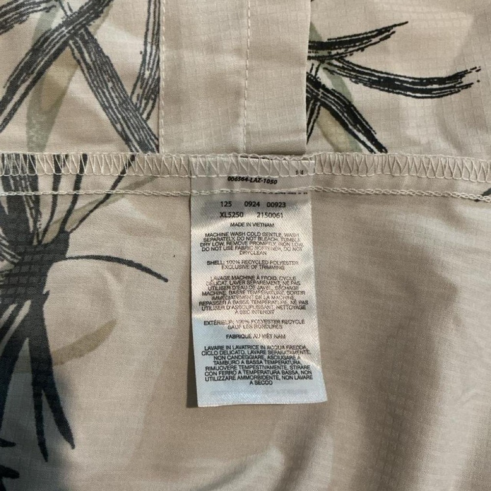 Columbia Silver Ridge Utility Shirt Womens‎ XS Tan Black Pine Print Excellent - Picture 7 of 8